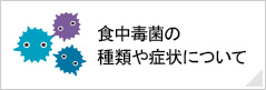 食中毒菌の種類や症状について